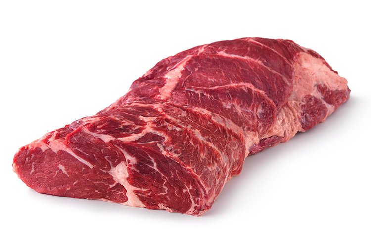 Sterling Silver Chuck Eye Roll Beef Cut