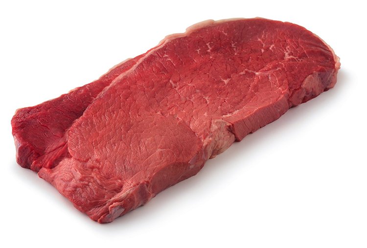 Sterling Silver Top Round Beef Cut