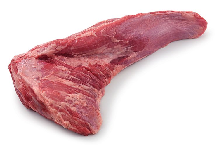 Sterling Silver Tri-tip Beef Cut