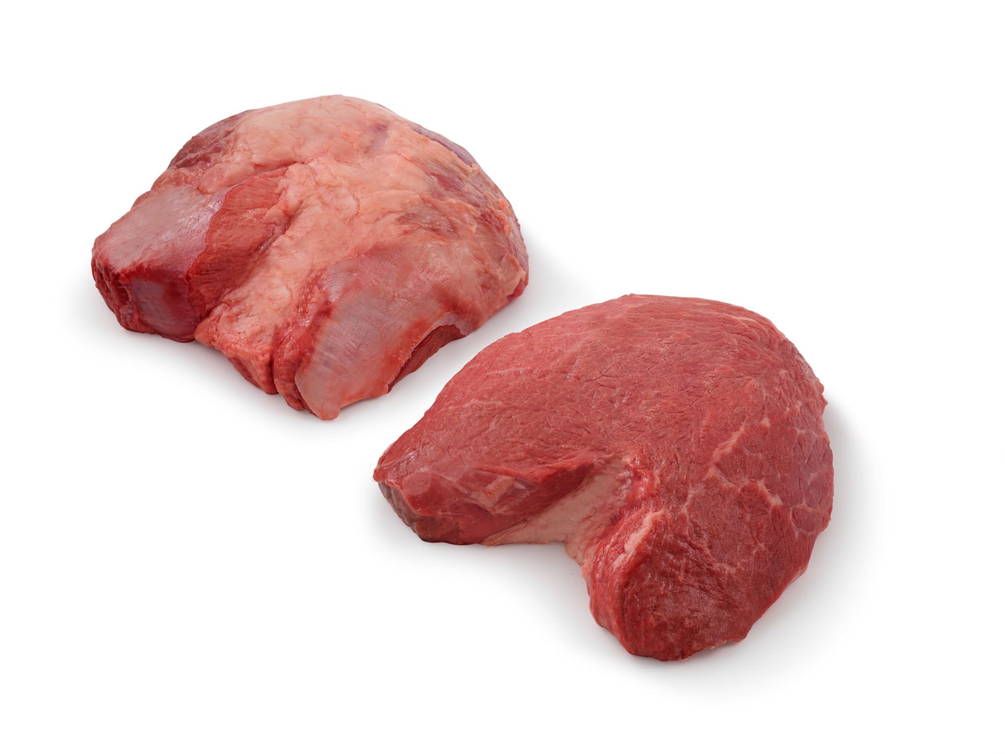 Raw ball tip cut of beef