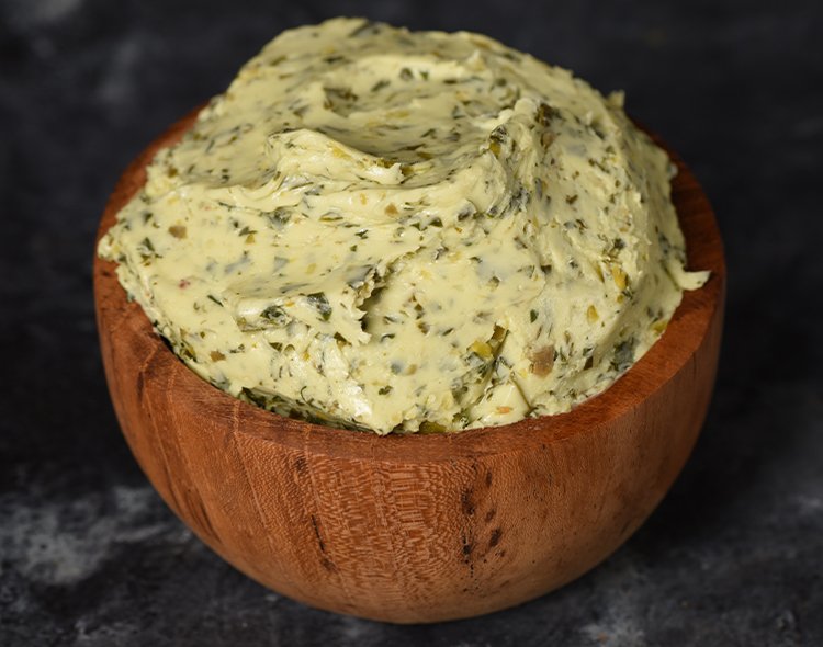 Italian salsa verde compound butter